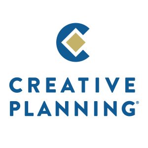 creative planning logo featuring a stylized "c" with a gold diamond inside above the words "creative planning" in blue capital letters.