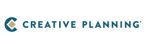 creative planning logo with a blue stylized c and gold diamond, followed by the words "creative planning" in blue uppercase letters on a white background.