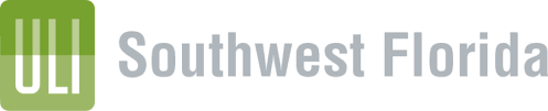 green and white uli logo on the left, with "southwest florida" written in large, gray letters to the right on a white background.